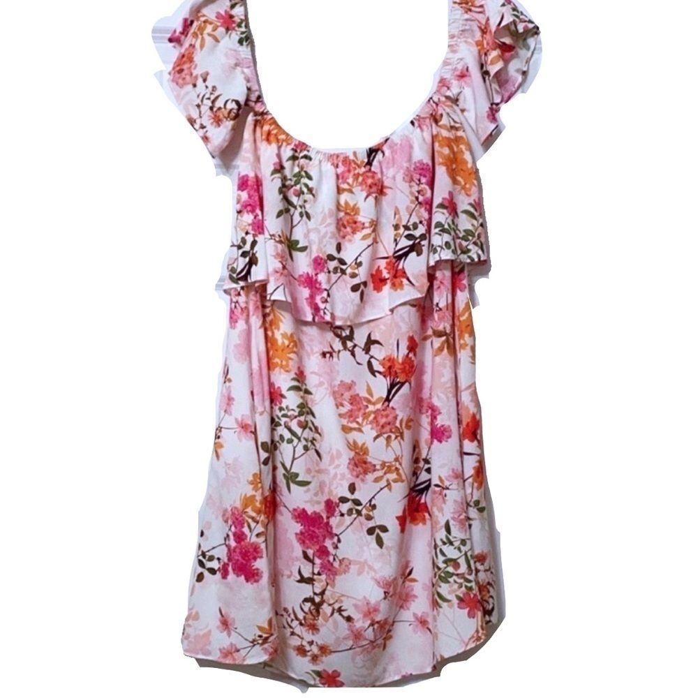NWT! Shore floral dress -medium pink
